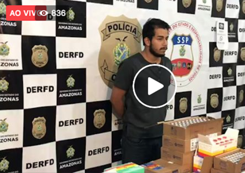 Funcionário é preso por desviar R$140mil em medicamentos de hospital público em Manaus