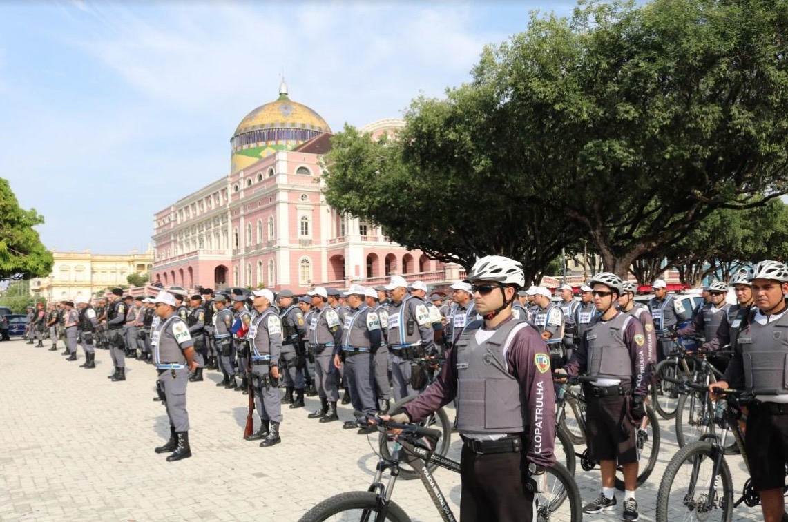 Órgãos de segurança lançam operação 'Natal da Paz 2019' em Manaus