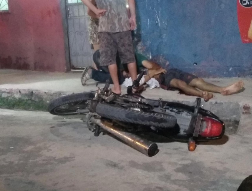 Motociclista é perseguido por criminosos e acaba morto a tiros após acidente em Manaus