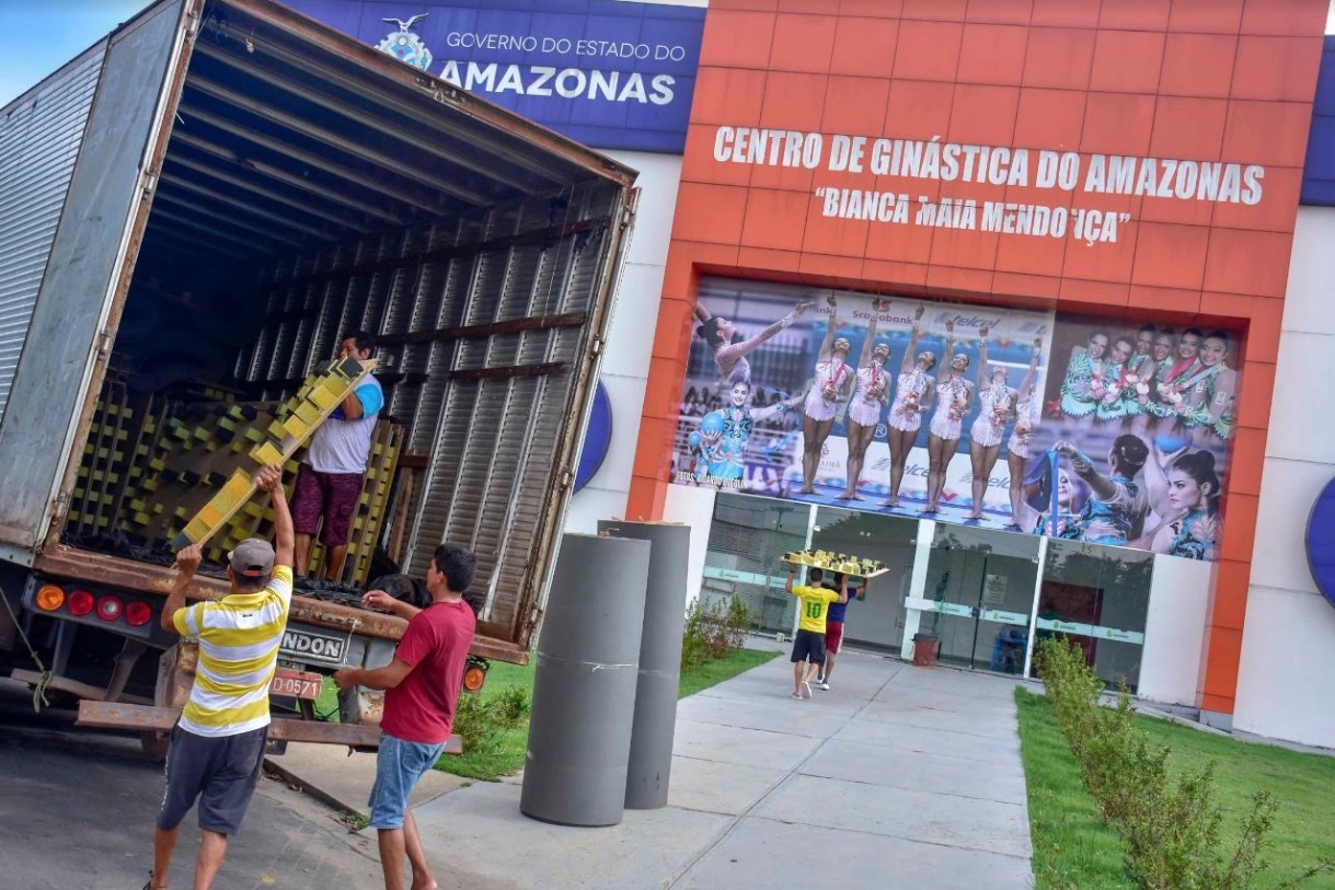 Centro de Ginástica do Amazonas recebe novos aparelhos 