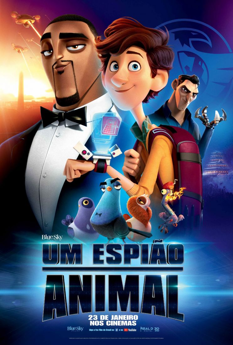 Um Espião Animal: Animação com Will Smith e Tom Holland ganha novo teaser ; vem ver