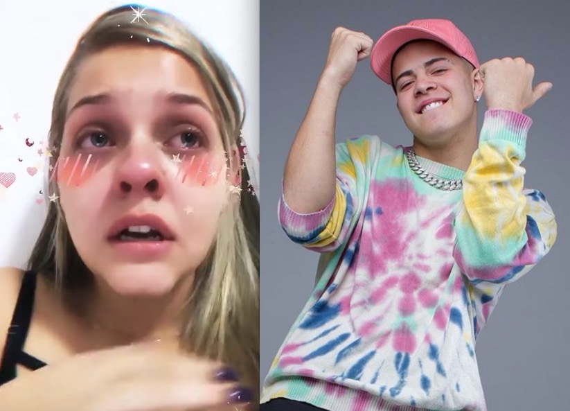 Ex-namorada de MC Jottapê expõe traição em vídeo aos prantos