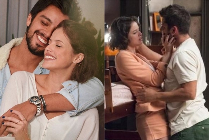Rodrigo Simas diz não ter ciúmes de cenas quentes entre irmão e namorada: 'Tudo certo'