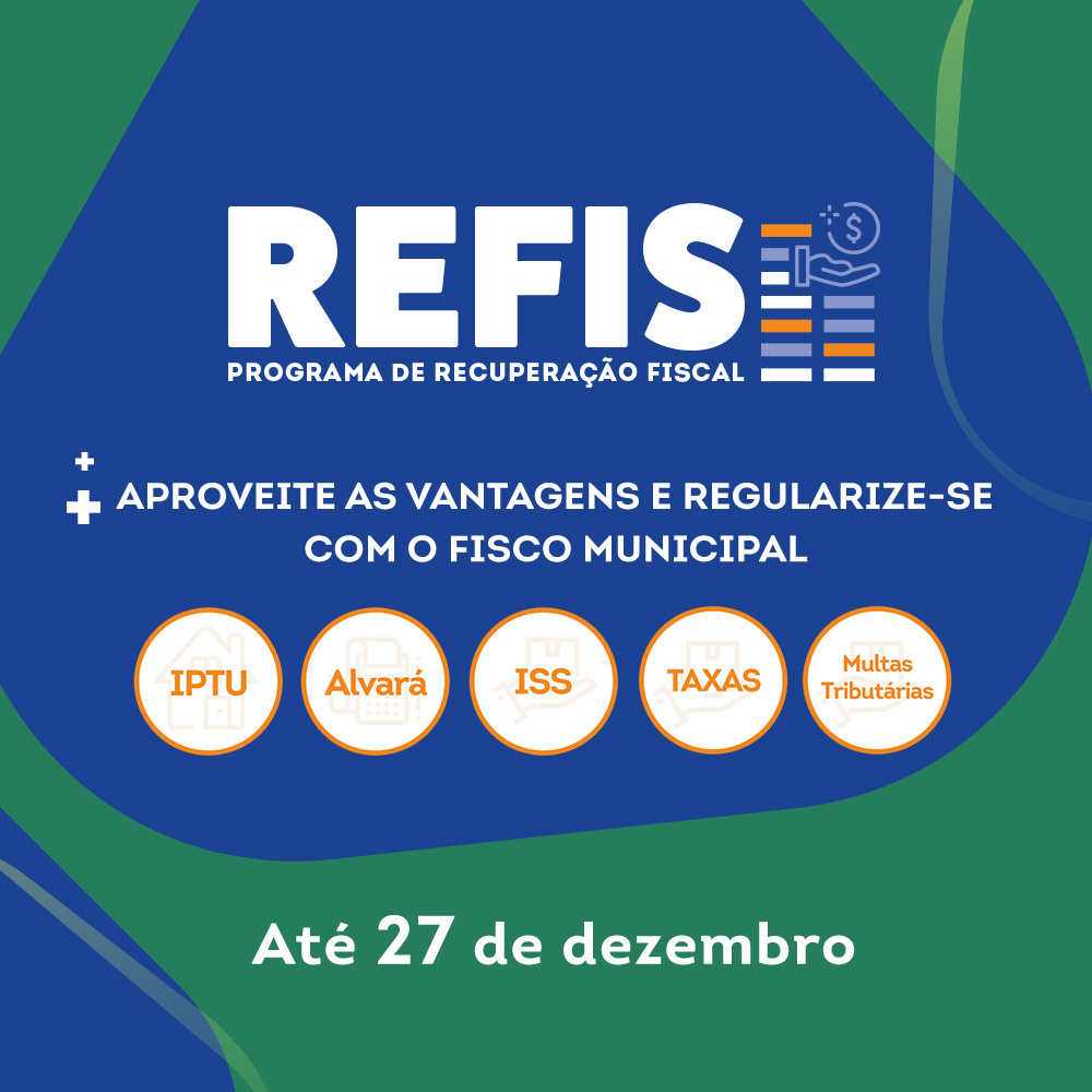 REFIS: contribuintes têm até 100% de desconto em dívidas tributárias municipais 