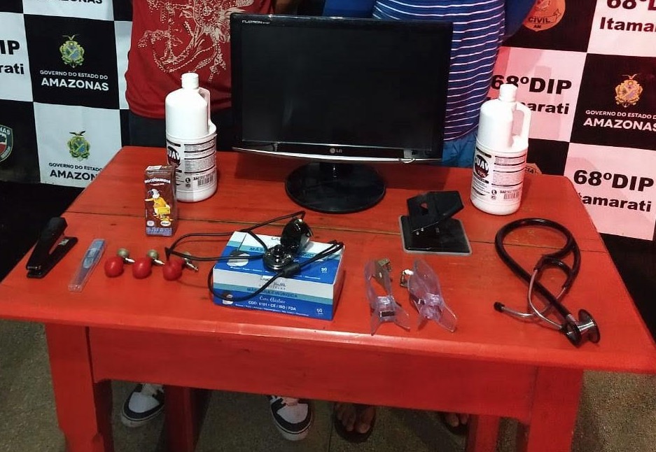 Dupla suspeita de furtar UBS é presa no Amazonas