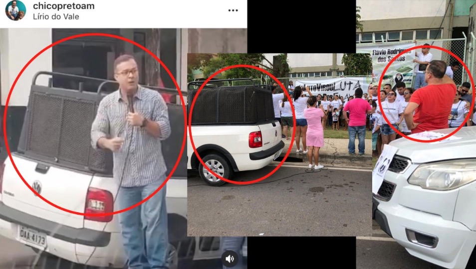 Chico Preto usa corpo de Flávio como palanque eleitoral