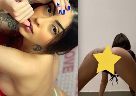 De fio dental, MC Mirella enlouquece rebolando de bumbum para cima 