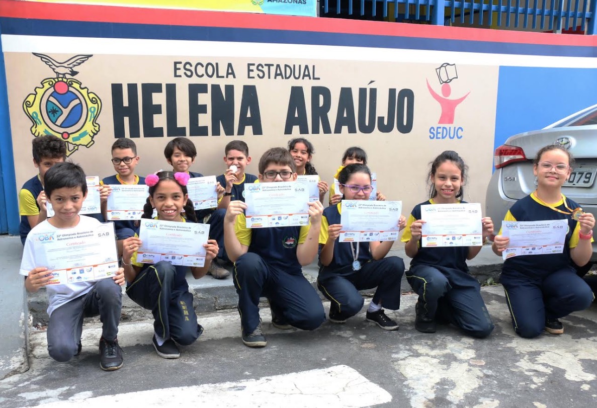 Estudantes de Manaus conquistam 53 medalhas na Olimpíada de Astronomia e Astronáutica
