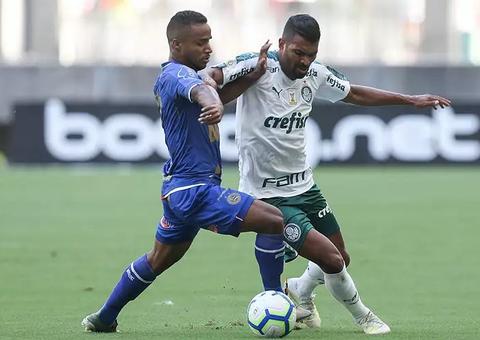Palmeiras só empata com Bahia e sonho do título brasileiro fica quase impossível