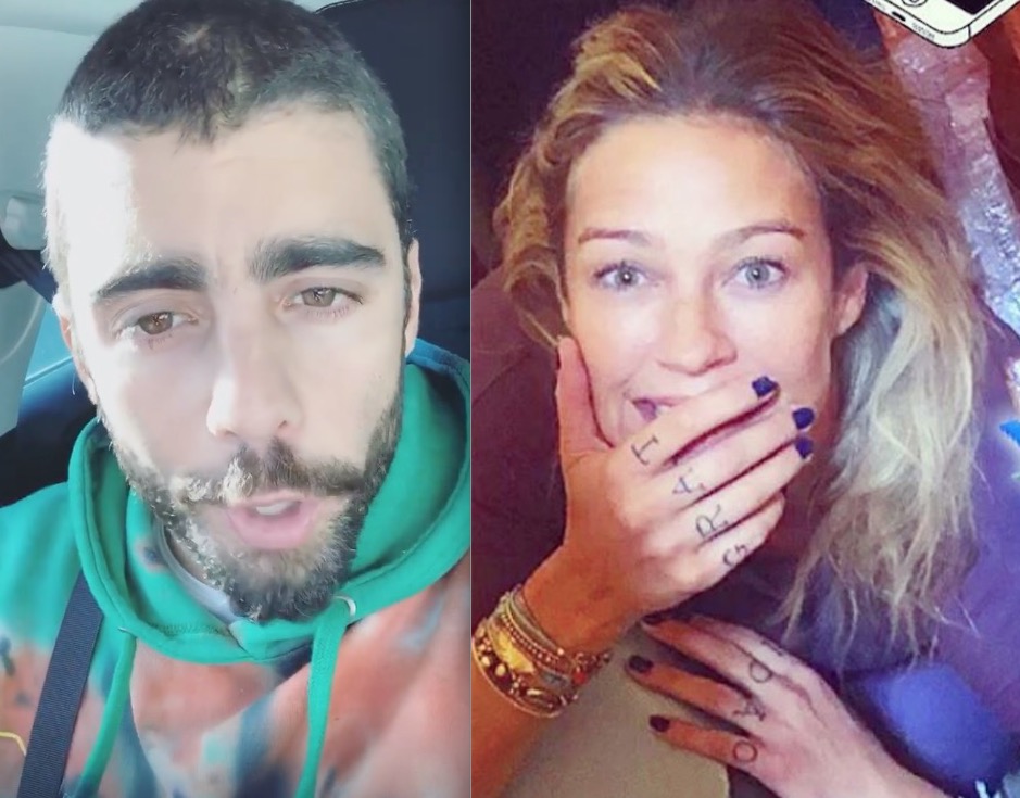 Pedro Scooby se irrita e comenta notícia de que Piovani atirou suas roupas pela janela