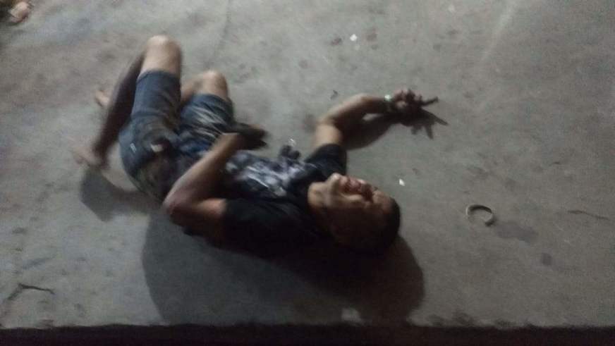 Em Manaus, suspeito de roubar fios elétricos tem braço quebrado por populares 