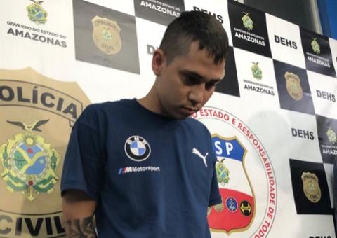 ‘Kevinho’ é preso suspeito de executar homem em Manaus