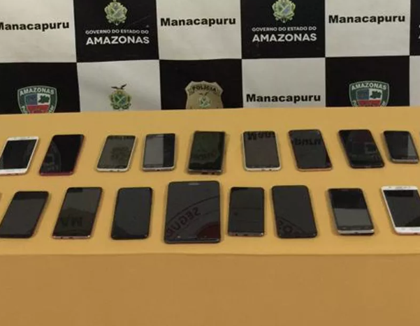 Polícia recupera mais de 20 celulares roubados no Amazonas 