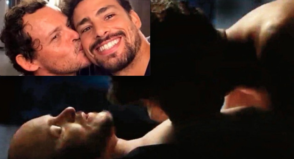 Cauã Reymond comenta cena de sexo com Matheus Nachtergaele e fala sobre tesão