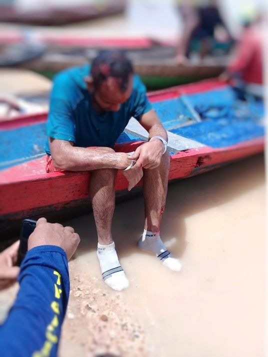 Suspeito de roubo se joga no rio para escapar de linchamento no Amazonas