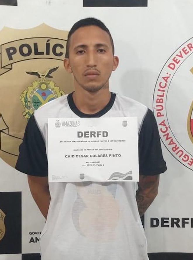 Homem suspeito de matar idoso em frente à mulher e filha é preso em Manaus