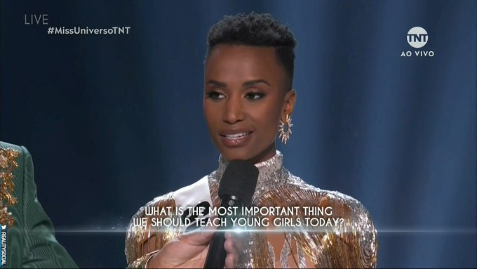 Candidata da África do Sul é a Miss Universo 2019 