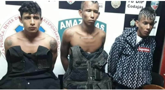 Trio tenta matar rival e acaba baleando crianças no Amazonas