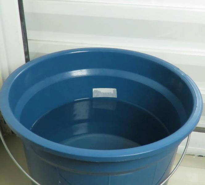 Criança morre afogada após cair dentro de balde