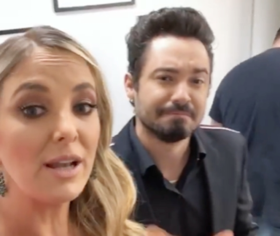 Ao lado de Fernando Zor, Ticiane Pinheiro manda recado para Maiara: "Ciumenta"