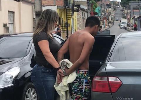 Suspeito de participar de assassinato de mulher por vingança é preso em Manaus
