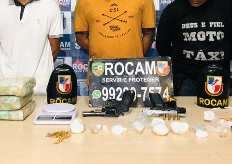 Rocam prende mototaxista e desmonta suposto esquema de tráfico de drogas em Manaus