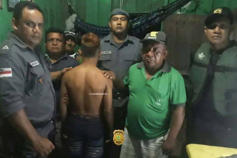 Adolescente é apreendido suspeito de degolar o próprio tio com terçado no Amazonas 