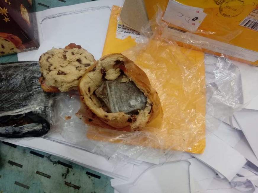 Em Manaus, polícia encontra panetone recheado de maconha