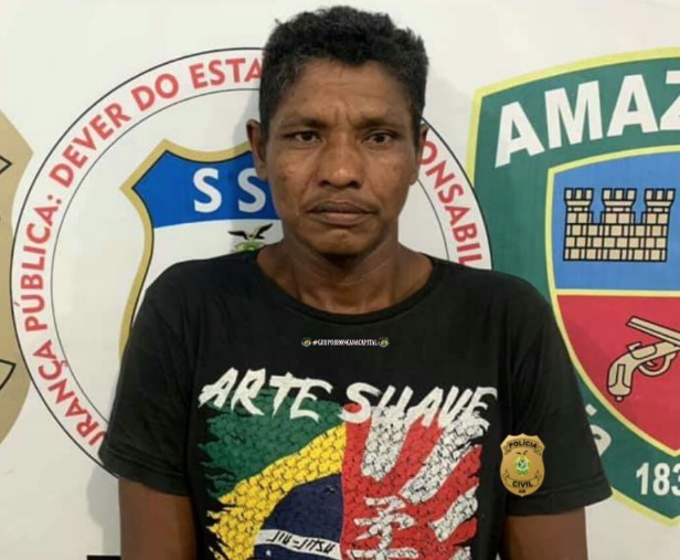 Pai suspeito de estuprar e engravidar a filha é preso no Amazonas