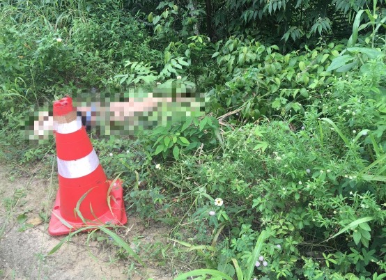 Em Manaus, homem achado morto teve rosto desfigurado e foi arrastado por rua