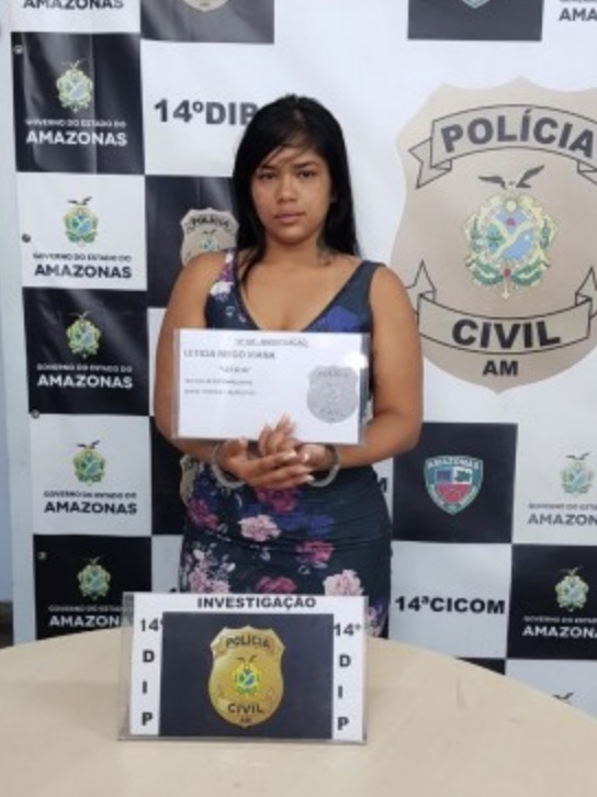 Em Manaus, jovem de 23 anos é presa suspeita de tráfico de drogas
