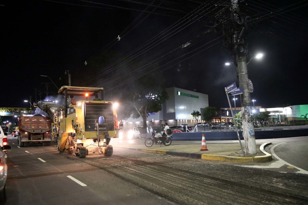 Darcy Vargas é interditada para recapeamento; serviços continuam nesta madrugada