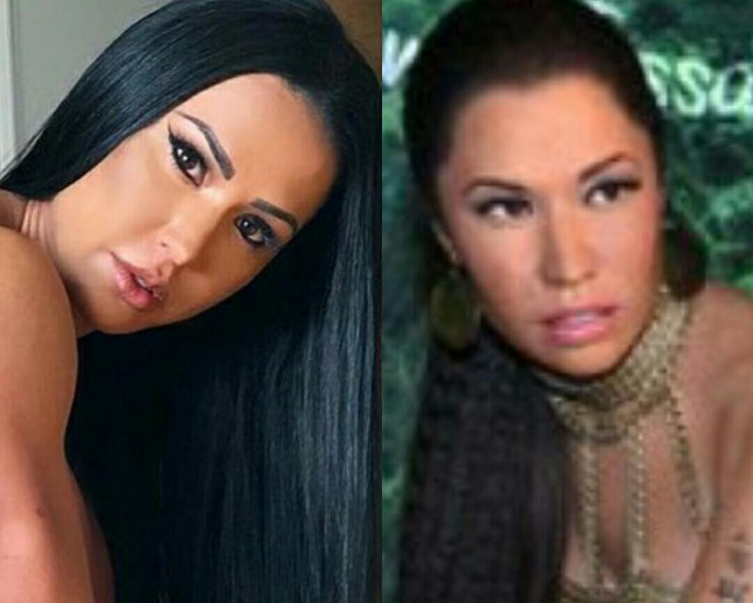 Internautas comparam estátua de cera de Nicki Minaj com Gracyanne Barbosa