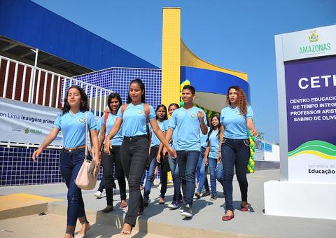 Amazonas investe R$ 67 milhões em três escolas de tempo integral