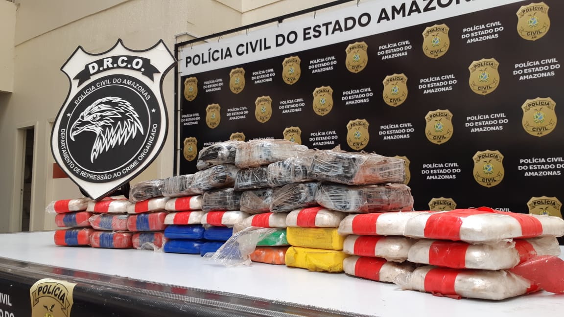 Colombiano é preso com 40 kg de cocaína no Porto de Manaus 
