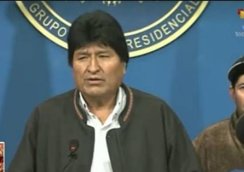 Evo planeja criar milícias caso seu partido volte ao poder na Bolívia