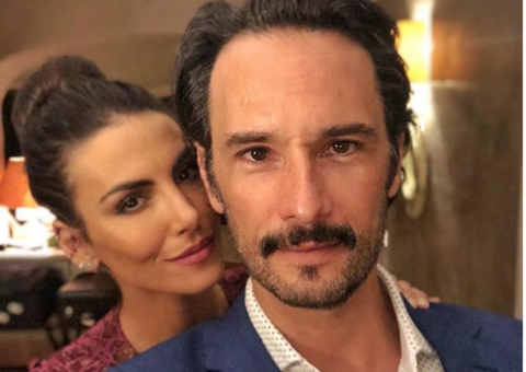 Rodrigo Santoro se declara à esposa no dia do aniversário: 'O amor é grande'