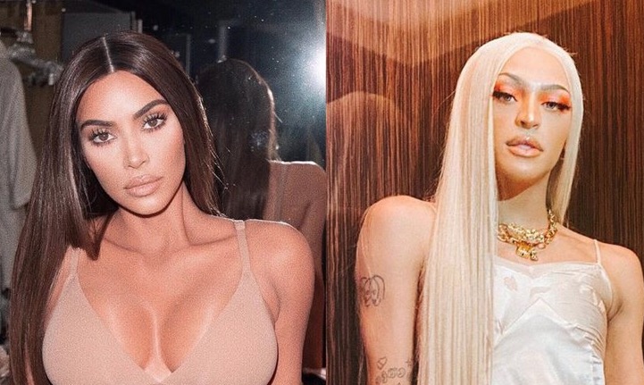 Kim Kardashian é acusada de imitar Pabllo Vittar