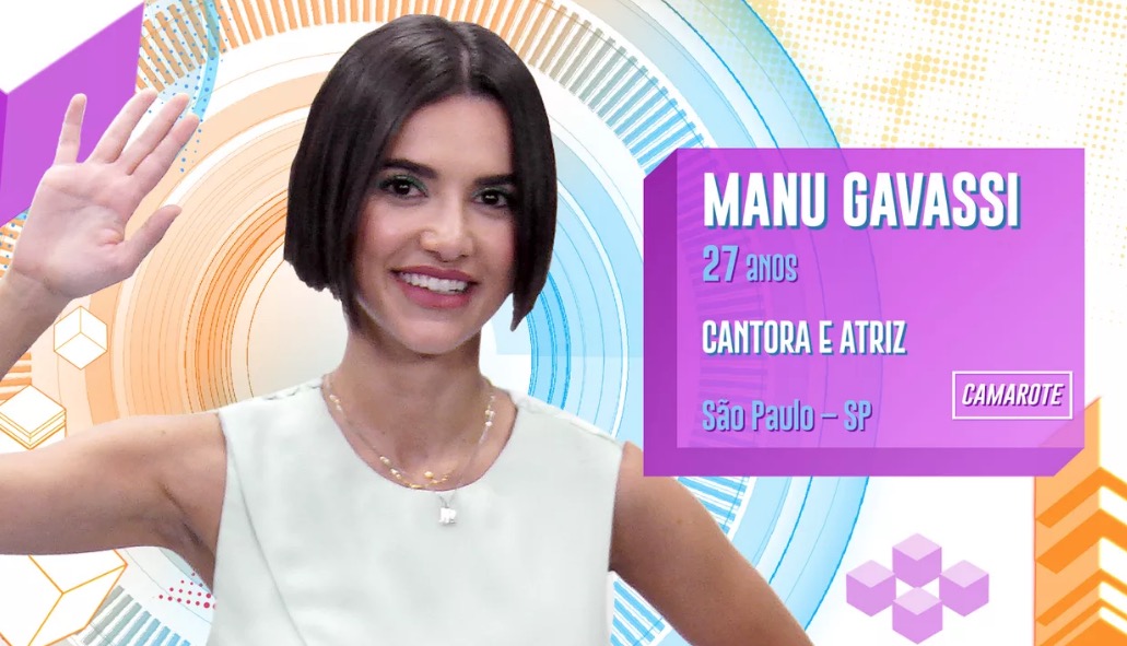 Cantora e atriz Manu Gavassi é confirmada como participante do BBB20