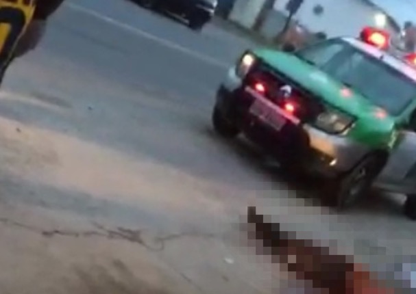 Ao sair para trabalhar, vigilante encontra corpo de homem no meio da rua em Manaus