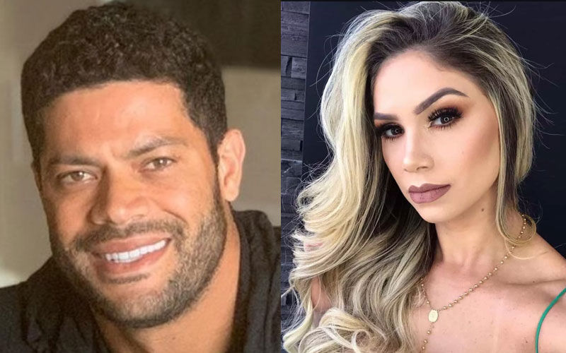 Após polêmica, Hulk mostra jantar romântico com a sobrinha da ex-mulher  