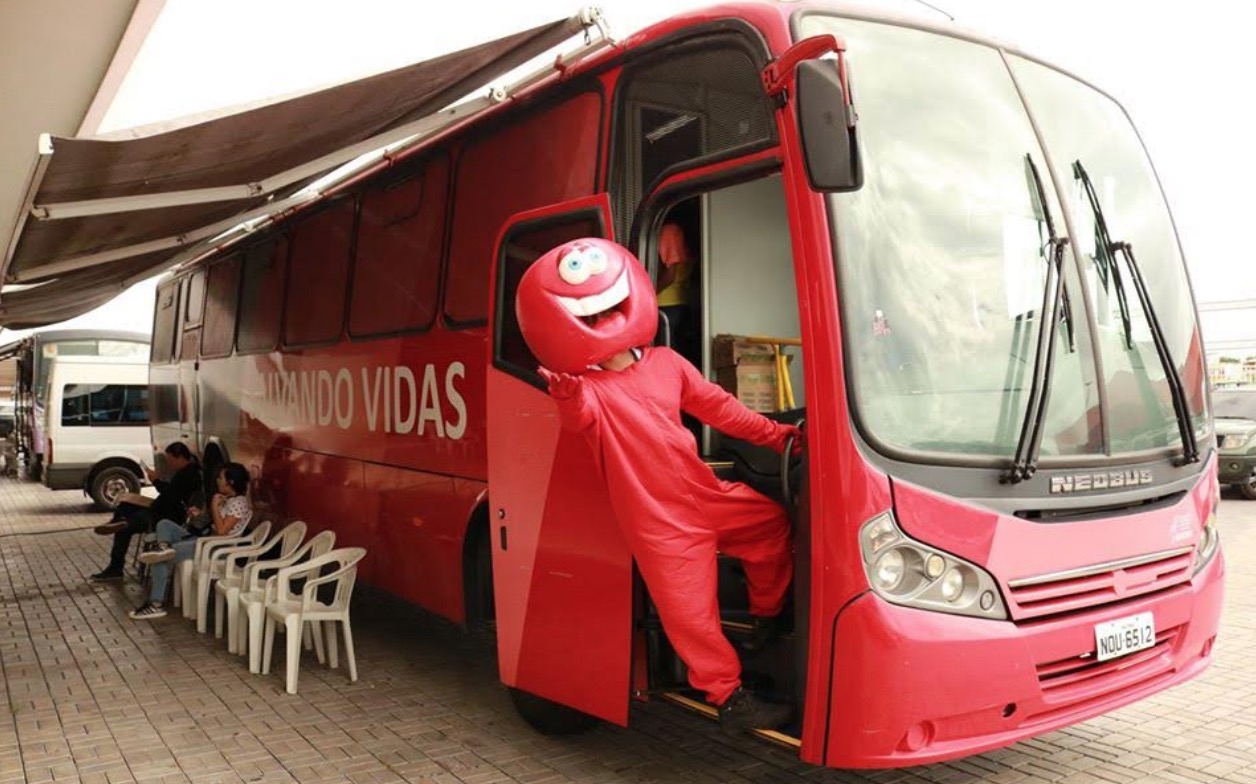 Ponta Negra recebe ‘Vampirão’ do Hemoam nesta semana para doações de sangue