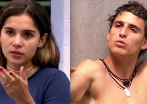 BBB20: Na cozinha, advogada Gizelly manda Felipe tirar 'a mão do pinto' 