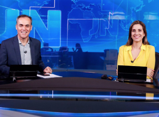 Jornalista de Manaus, Luana Borba volta à bancada do Jornal Nacional  