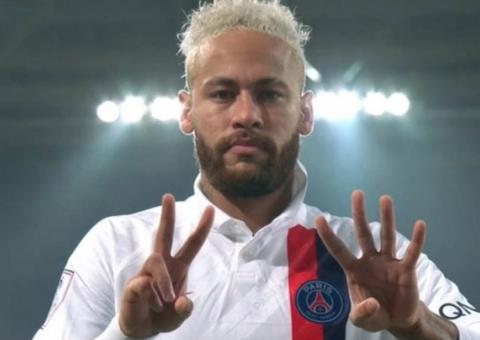 Neymar faz 2, homenageia Kobe e comanda vitória do PSG no Francês
