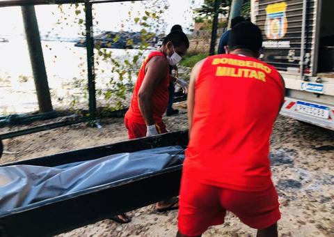 Devorado por candirus, corpo de homem é encontrado na praia da Ponta Negra em Manaus