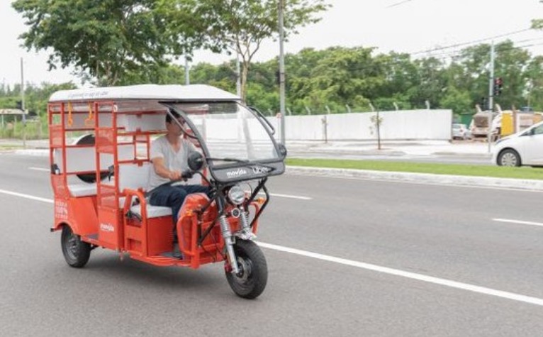 Usuários da Uber agora contam com Tuk-Tuk para realizar viagens