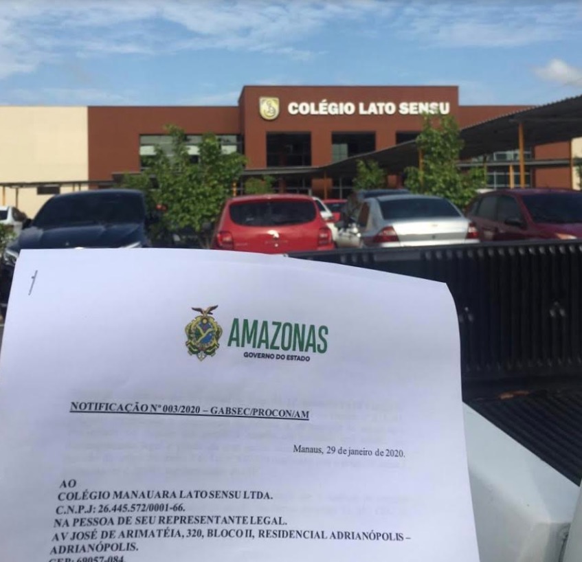 Pais denunciam colégio Latu Sensu em Manaus por cobrança de materiais escolares