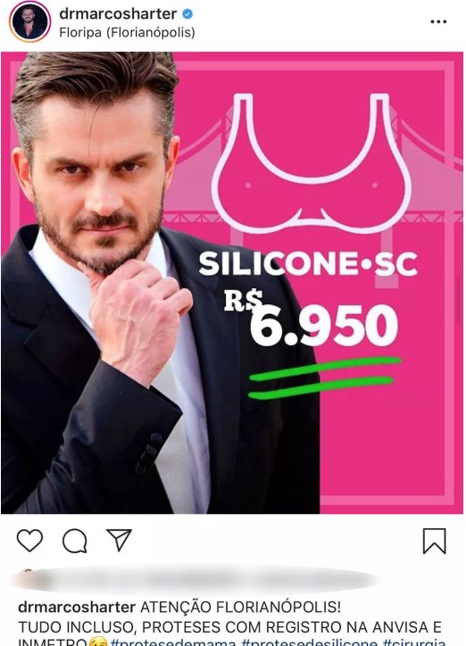Ex-bbb Marcos Harter é proibido de fazer cirurgias plásticas durante 6 meses pelo CRM-MT 