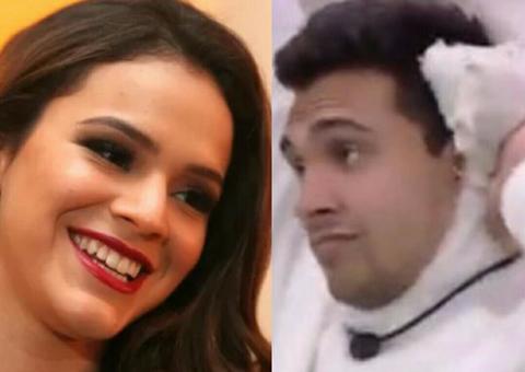 BBB20: Bruna Marquezine vibra com indicação de Petrix ao paredão